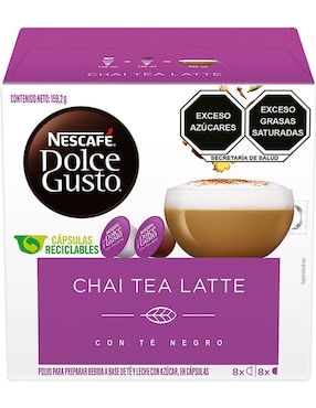 Set De 16 Cápsulas Chai Tea Latte Dolce Gusto