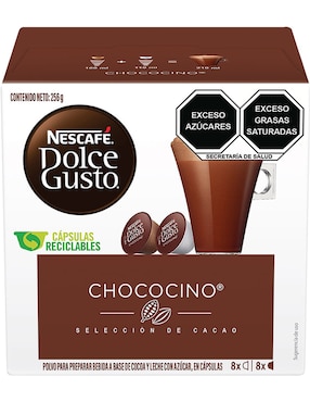 Set De 16 Cápsulas Chocolate Dolce Gusto Nescafé