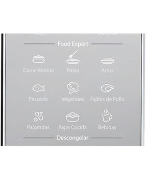 Horno de microondas convencional Whirlpool modelo WM1514D