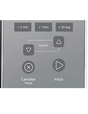 Horno de microondas convencional Whirlpool modelo WM1514D