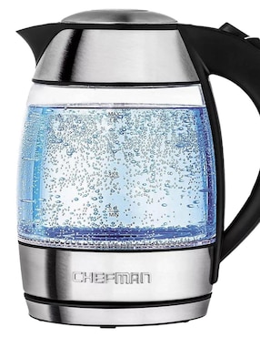 Tetera convencional Chefman de cristal templado