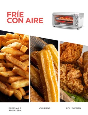 Horno convección Black + Decker 30 l