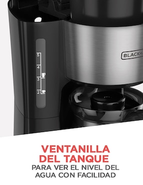 Cafetera de goteo Black + Decker cm0755s-mx