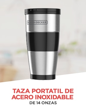 Cafetera de goteo Black + Decker cm0755s-mx