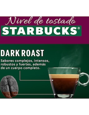 Set de 12 cápsulas café Nespresso Starbucks