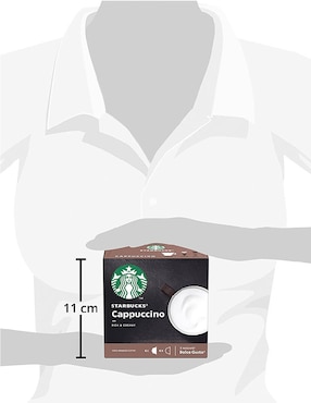 Set de 12 cápsulas café con leche Starbucks Dolce Gusto
