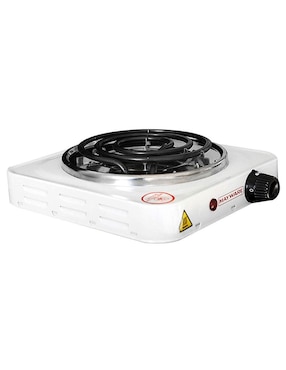 Parrilla eléctrica Mayware Individual blanca