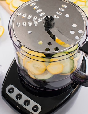 Procesador de alimentos Black + Decker cuchillas de acero inoxidable