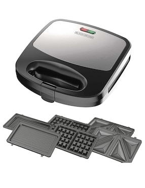 Sandwichera Black + Decker WM2000S-LA