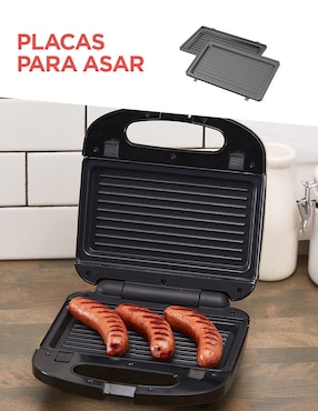 Sandwichera Black + Decker WM2000S-LA