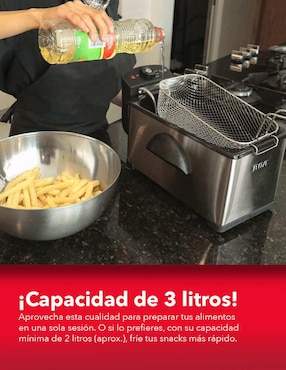 Freidora de aceite Rca 3 L Rc-Df303