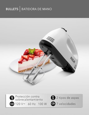 Batidora manual Rca 7 velocidades Rc-093