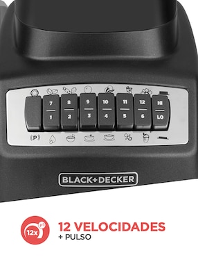 Licuadora Black + Decker BL1140MB-MX 12 velocidades