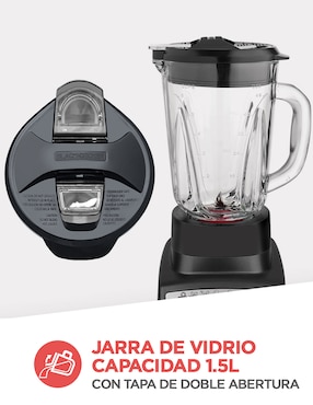 Licuadora Black + Decker BL1140MB-MX 12 velocidades