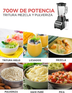 Licuadora Black + Decker BL1140MB-MX 12 velocidades