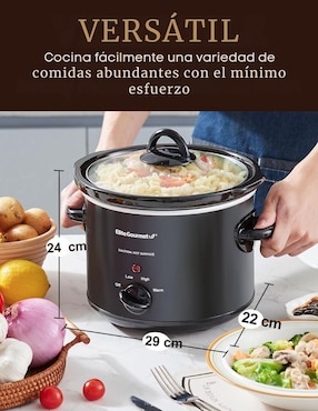 Olla de cocción lenta Elite Cuisine