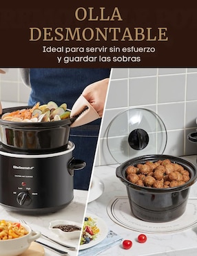Olla de cocción lenta Elite Cuisine