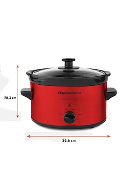 Olla de cocción lenta Elite Cuisine