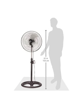 Ventilador de pedestal Taurus 3 velocidades