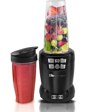 Licuadora personal Elite Cuisine 3 velocidades EPB-5455 Platinum