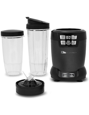 Licuadora personal Elite Cuisine 3 velocidades EPB-5455 Platinum