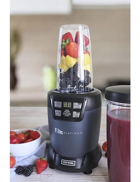 Licuadora personal Elite Cuisine 3 velocidades EPB-5455 Platinum