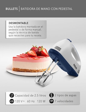 Batidora de pedestal Rca 7 velocidades Rc-67Ss