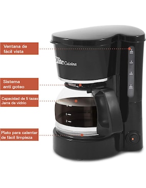 Cafetera de goteo Elite Gourmet Gourmet EHC-5055