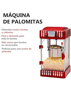 Máquina de palomitas Elite Cuisine Gourmet EPM-250
