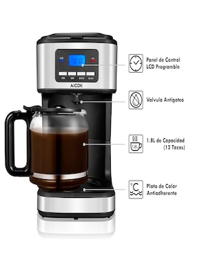 Cafetera de goteo Aicok CM4329