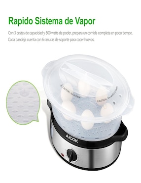 Vaporera Eléctrica Aicok VE4401