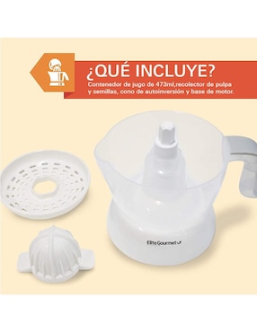 Exprimidor Elite Gourmet