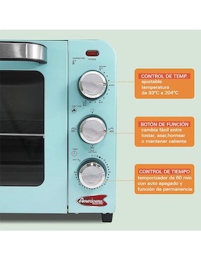 Horno eléctrico Elite Gourmet Americana 26 l