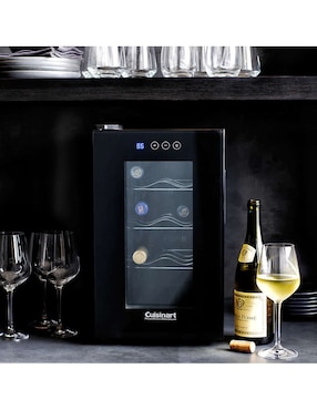 Enfriador de vinos Cuisinart Cwc-800cen capacidad 8 botellas