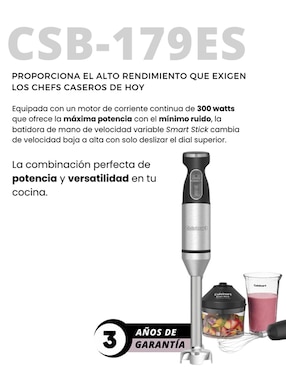 Batidora de inmersión Cuisinart Csb-179Es