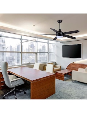 Ventilador de techo Tishman con control remoto 3 velocidades