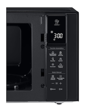Horno de microondas convencional Lg modelo MS1596DIR 1.5 pies cúbicos