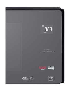 Horno de microondas convencional Lg modelo MS1596DIR 1.5 pies cúbicos