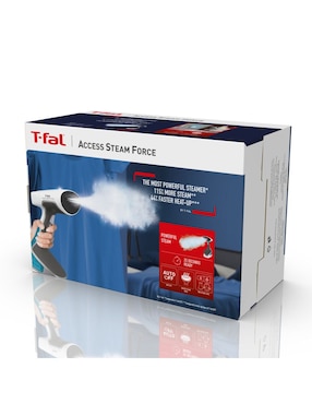 Cepillo de vapor T-Fal access steam force DT8221X1 suela cerámica