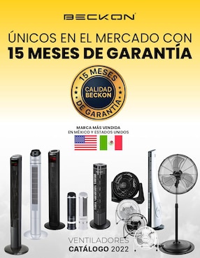 Ventilador de pedestal Beckon 3 velocidades