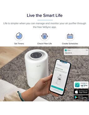 Purificador de aire Levoit Core 200S