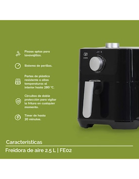 Freidora de aire Avera 2.5 L Fe02