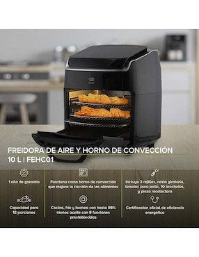 Freidora de aire Avera 10 L Fehc01