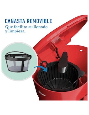 Cafetera de goteo Oster BVSTDCS12R