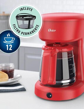 Cafetera de goteo Oster BVSTDCS12R