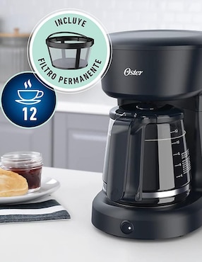 Cafetera de goteo Oster BVSTDCS12B