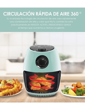 Freidora de aire Elite 2.3 L Eaf-0201Bl