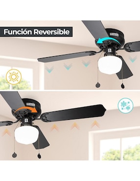 Ventilador de techo Artfan 3 velocidades