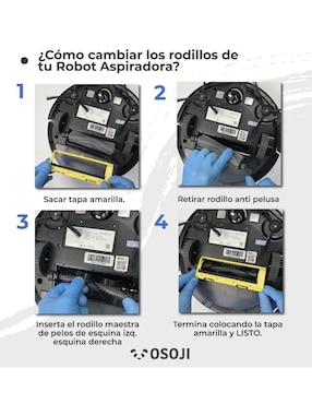 Kit de mantenimiento para aspiradora robot Osoji