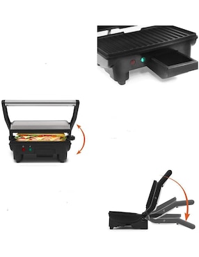 Parrilla eléctrica Elite Gourmet EPN-2976 de plástico